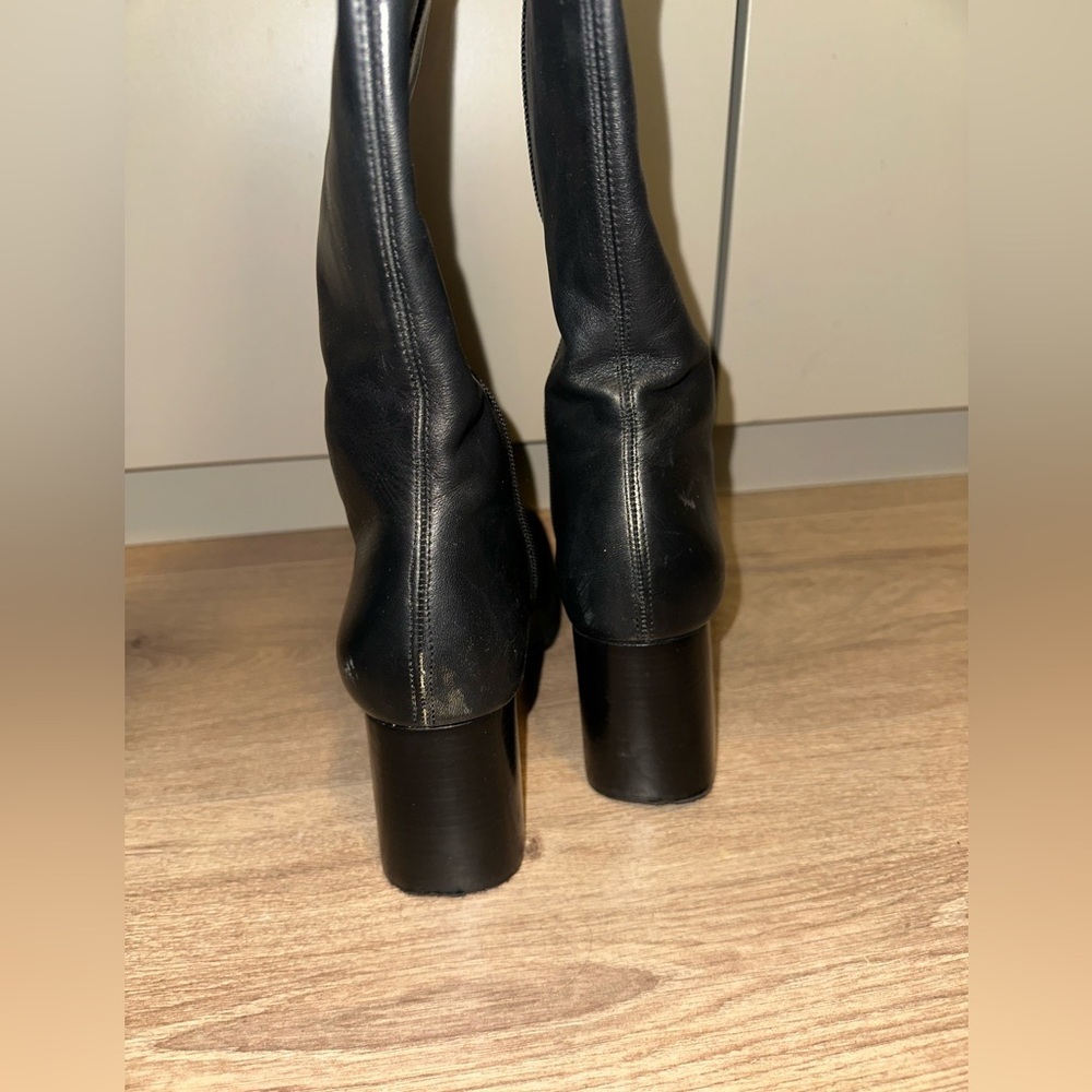 Reformation Nylah Knee High Black Boots size 9.5 - Picture 12 of 16